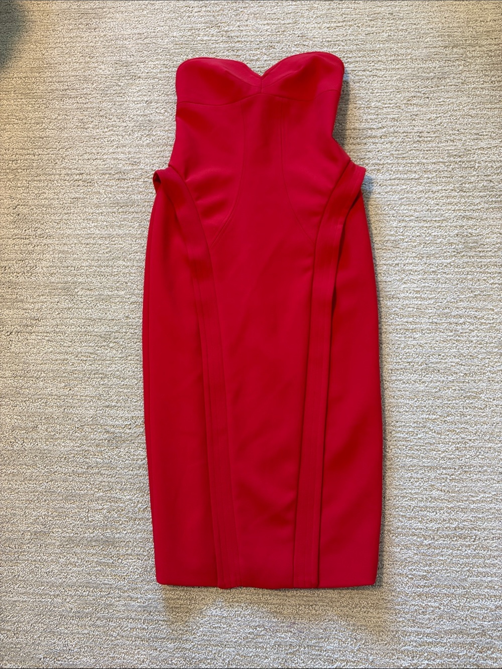 Zara strapless dress